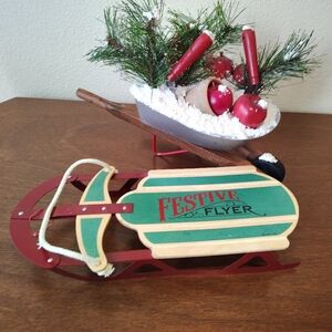 Hallmark Christmas Wagon And Sled